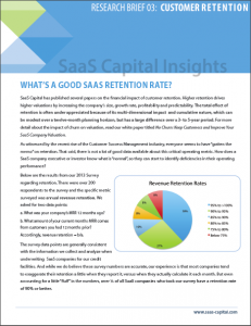 What is a good SaaS customer retention rate