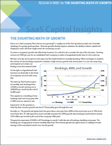 The Daunting Math of Growth