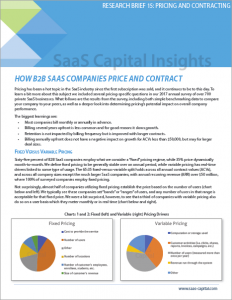 How B2B SaaS Companies Price and Contract