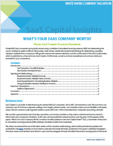How to Value a SaaS Company 2026